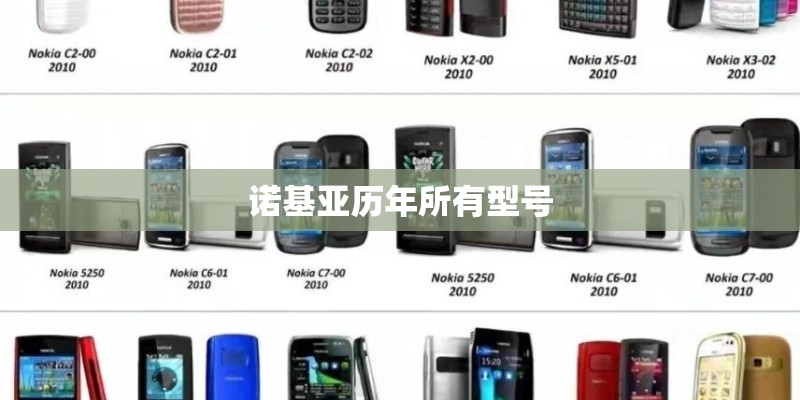 诺基亚历年所有型号