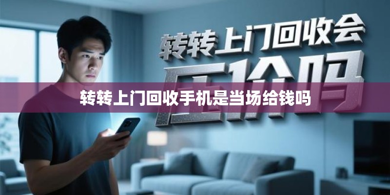 转转上门回收手机是当场给钱吗